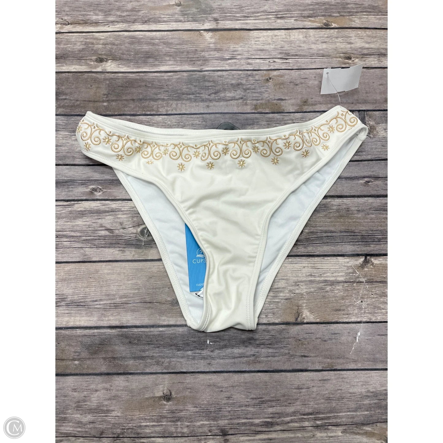 Swimsuit 2pc By Cupshe In Cream, Size: M