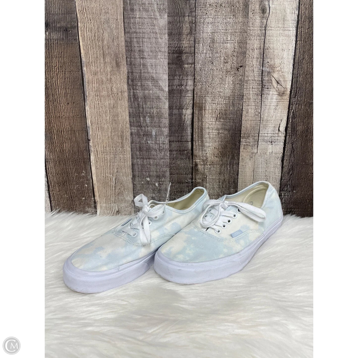 Shoes Athletic By Vans In Blue, Size: 10
