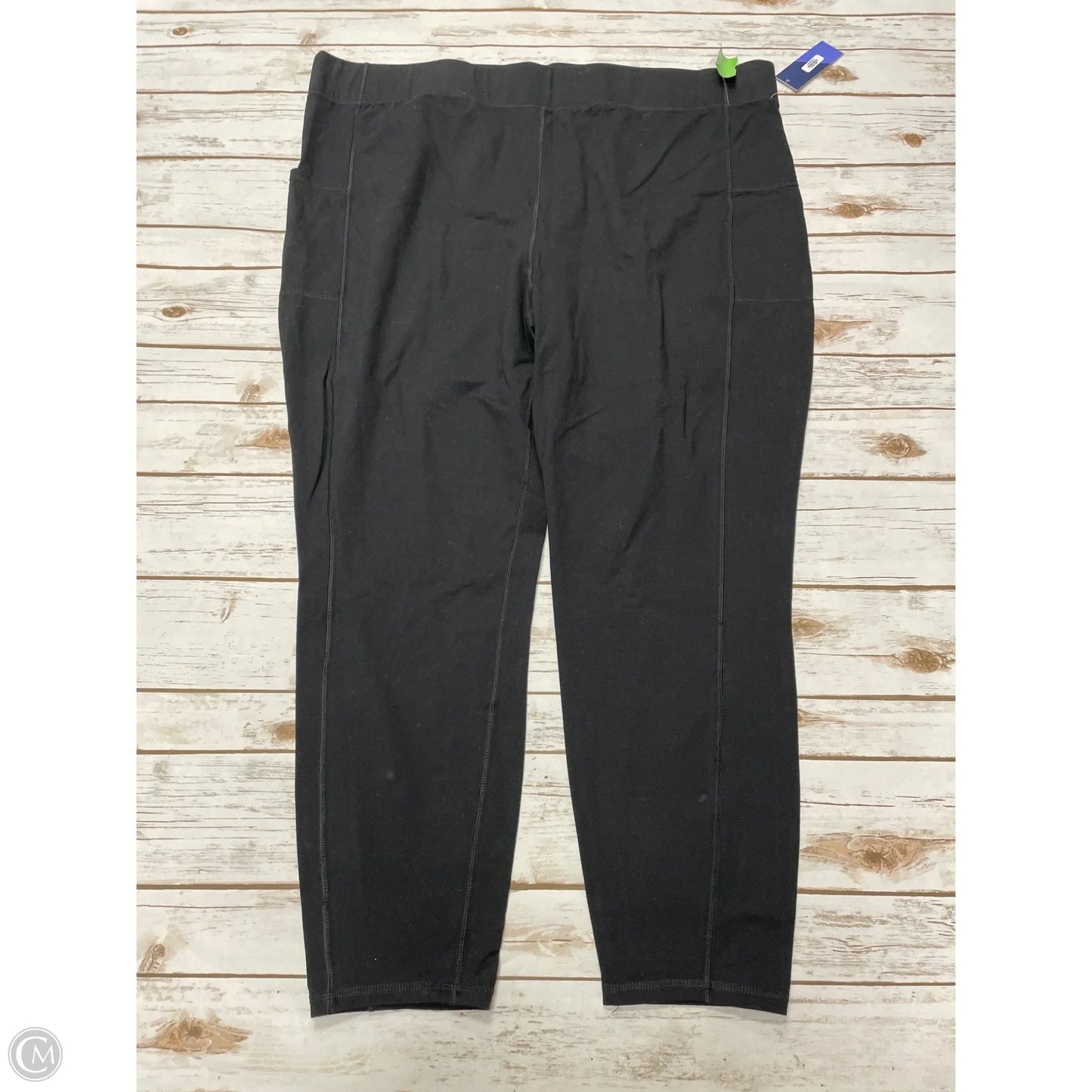 Pants Leggings By Clothes Mentor In Black, Size: 4x