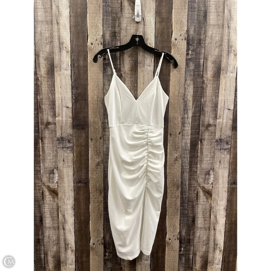 Dress Party Long By Cme In White, Size: S