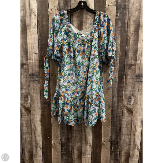 Dress Casual Short By Cme In Floral Print, Size: Xs