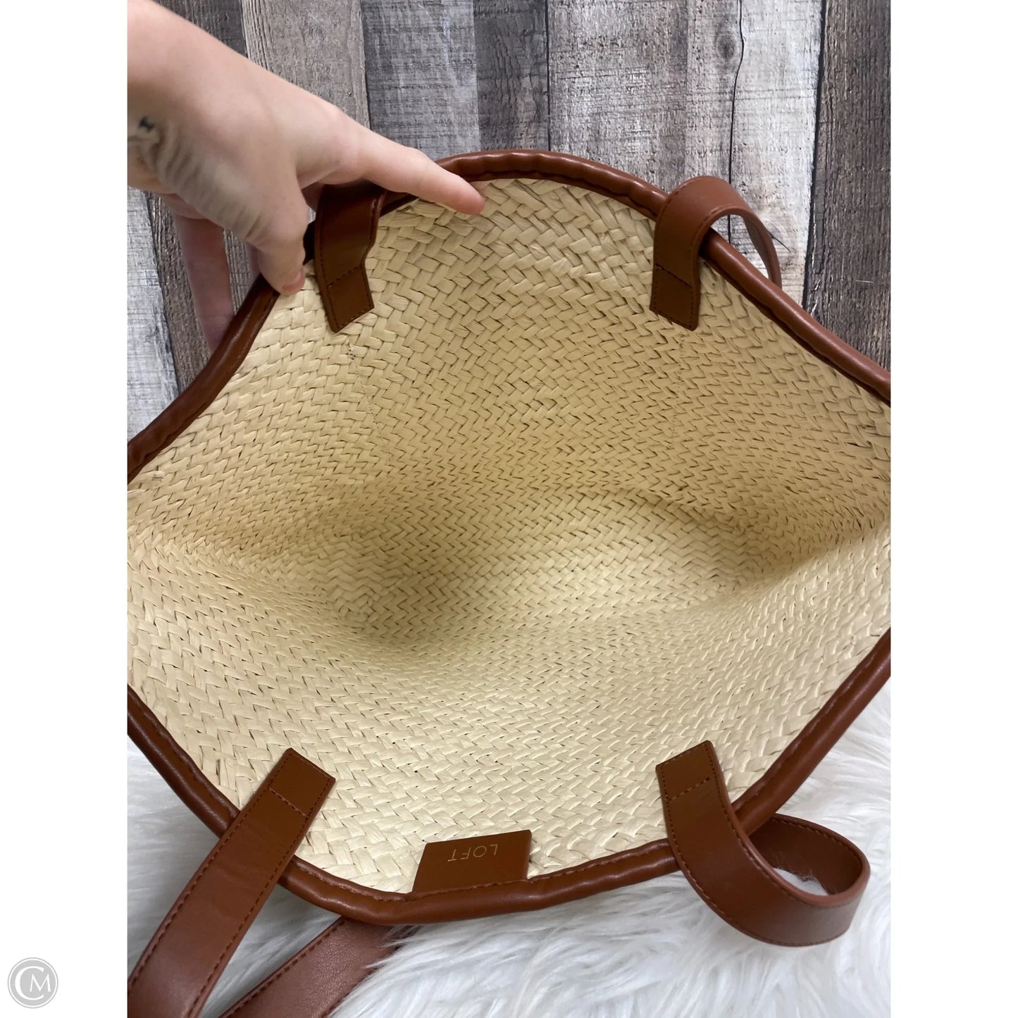 Handbag By Loft, Size: Large