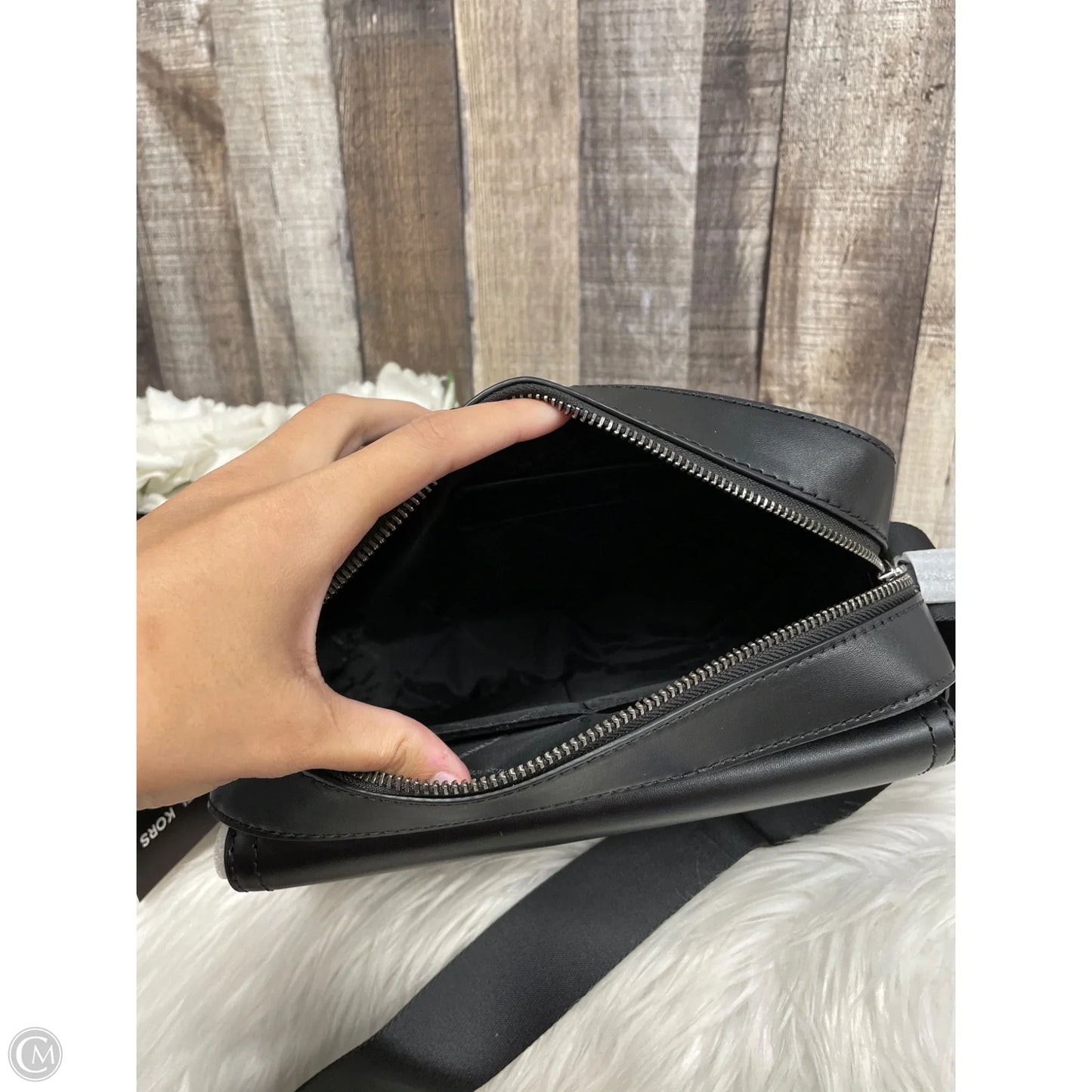 Crossbody Designer By Michael Kors, Size: Medium