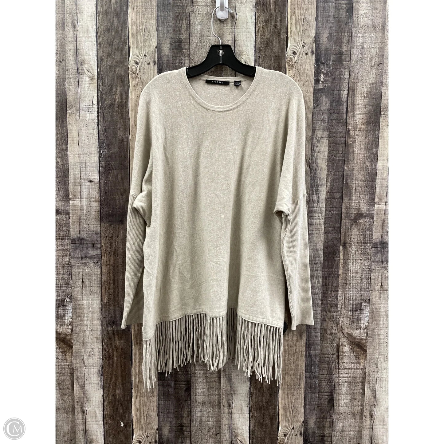 Sweater By Cyrus In Tan, Size: L