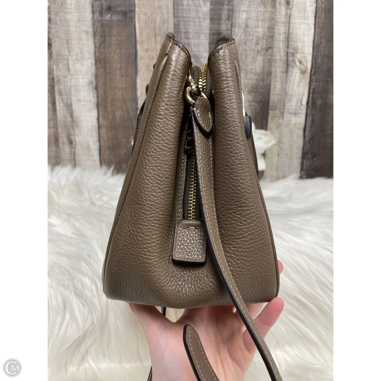 Handbag Designer By Coach, Size: Medium