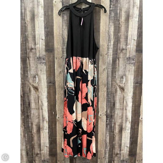 Dress Casual Maxi By Shein In Black, Size: 4x