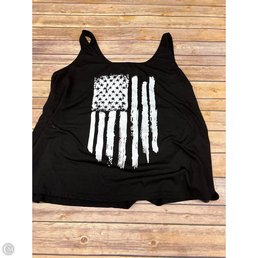 Top Sleeveless By Emery Rose In Black, Size: 2x