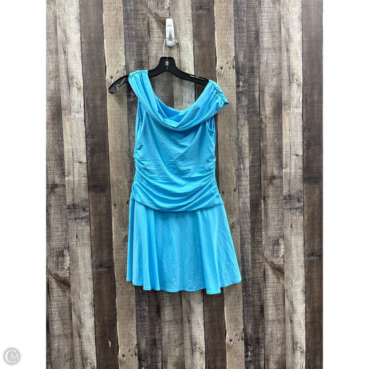 Dress Casual Short By Abercrombie And Fitch In Blue, Size: M