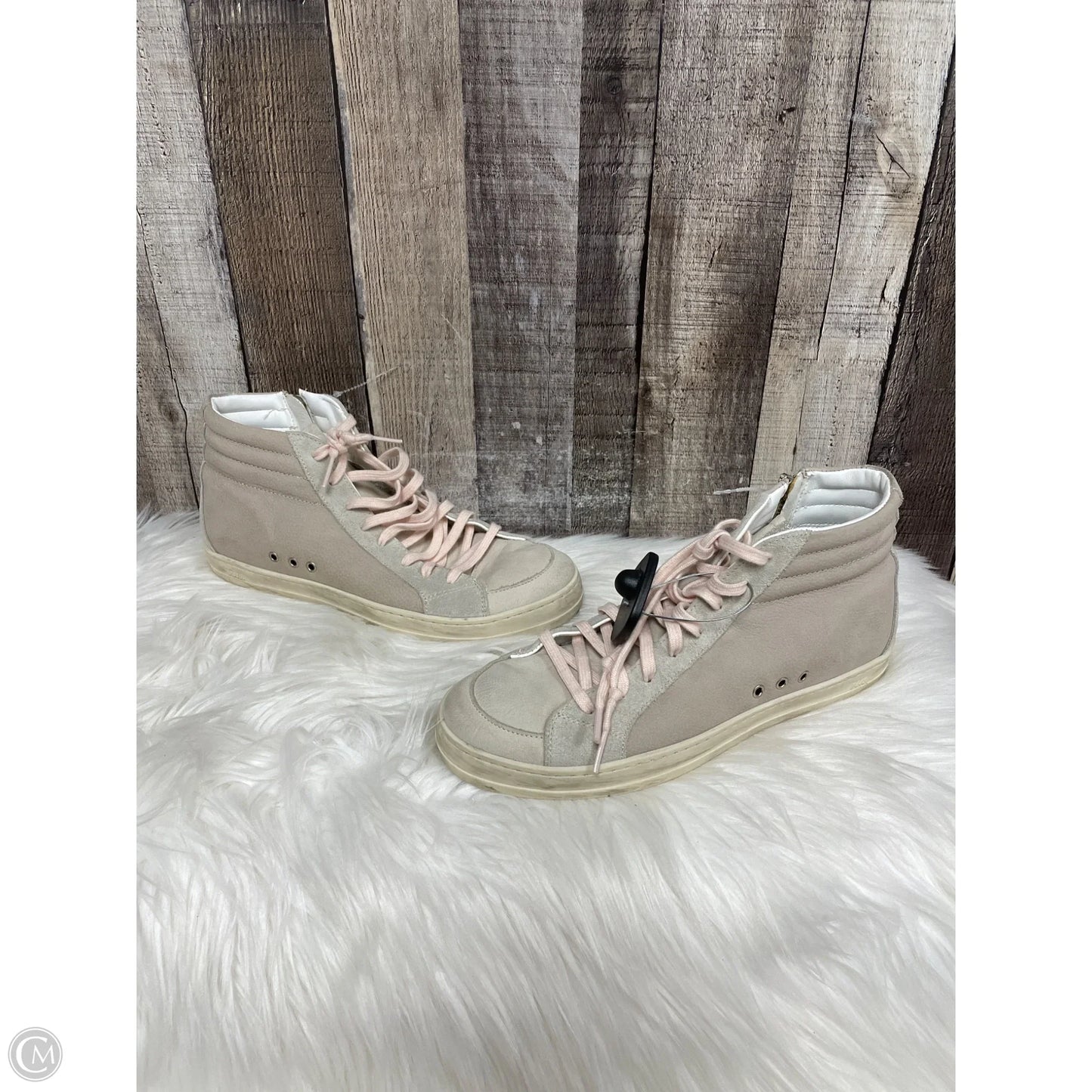 Shoes Athletic By P448 In Tan, Size: 8