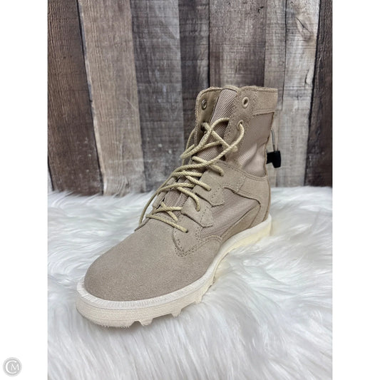 Boots Ankle Flats By Sorel In Tan, Size: 5.5