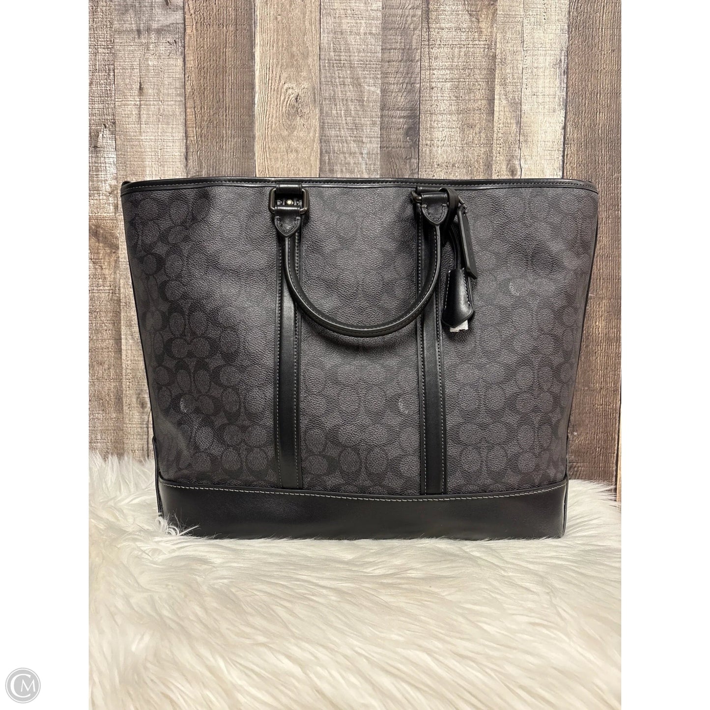 Tote Designer By Coach, Size: Large