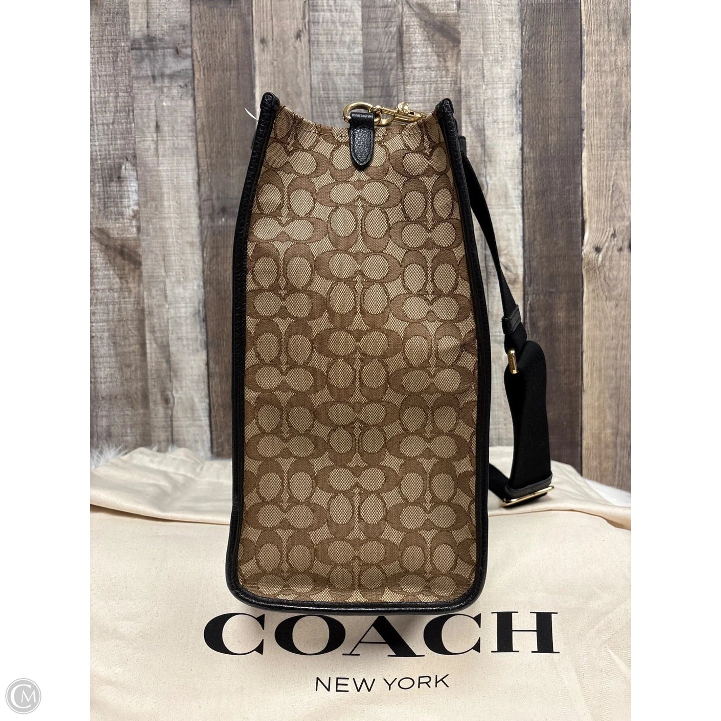 Tote Designer By Coach, Size: Large