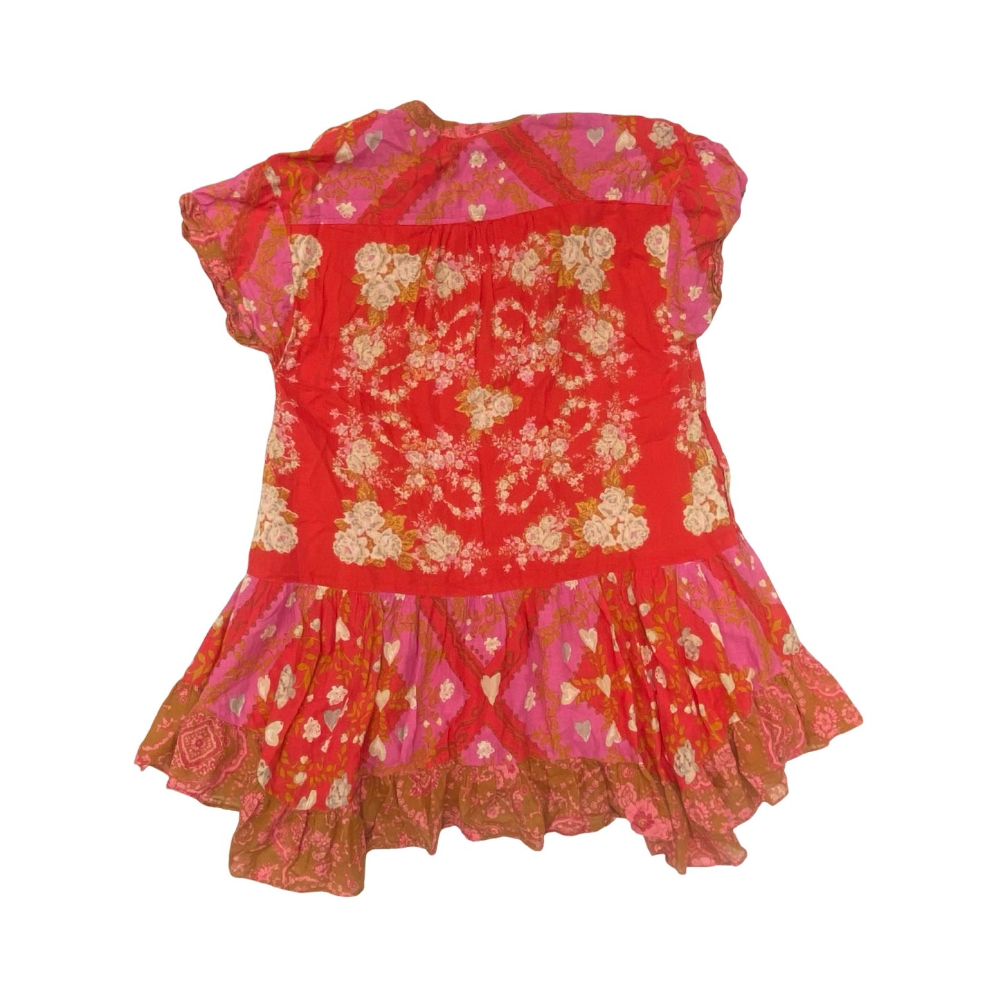 Tunic Ss By Free People In Floral Print, Size:S