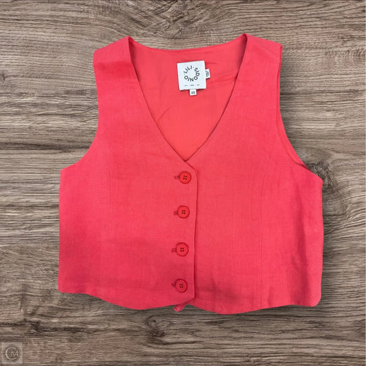 Vest Other By Lili Sidonio In Coral, Size: Xs