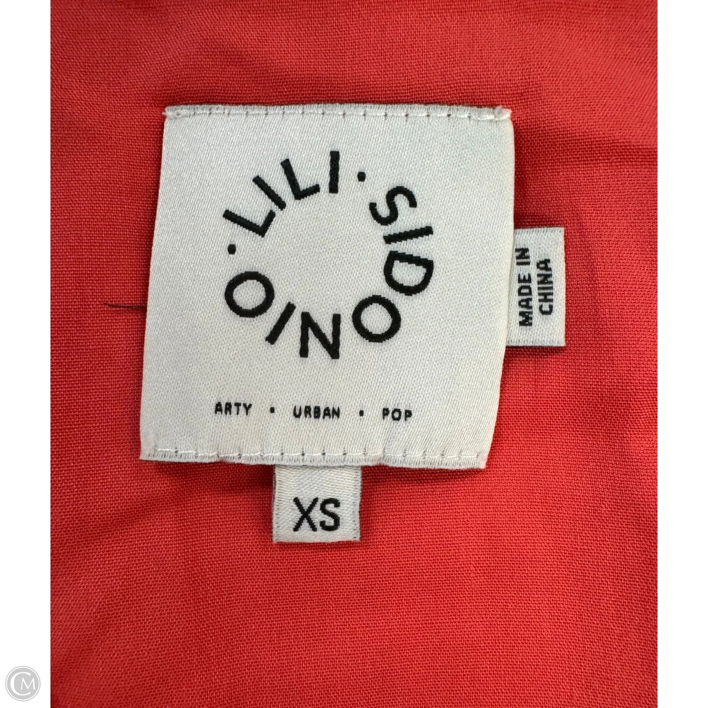 Vest Other By Lili Sidonio In Coral, Size: Xs