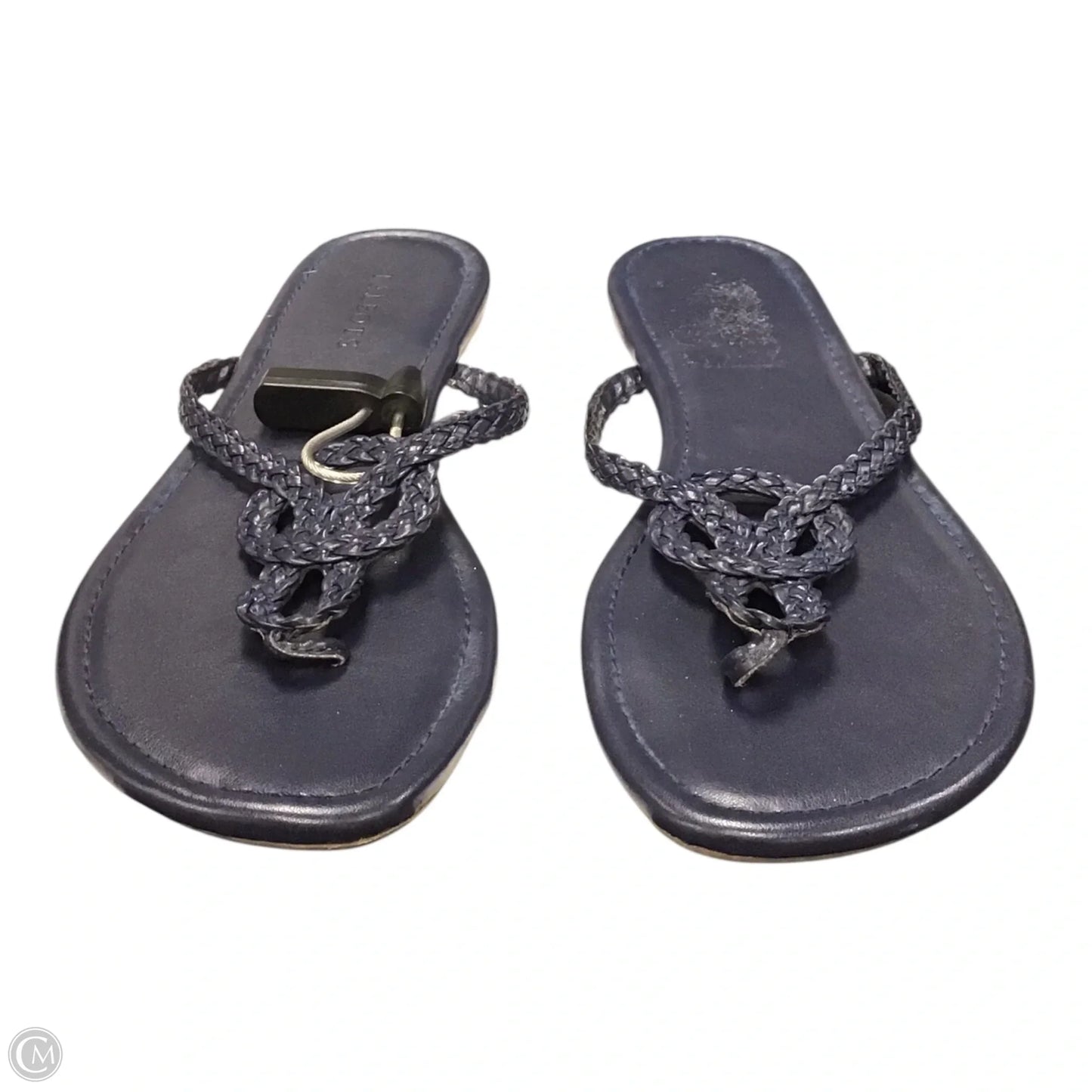 Sandals Flats By Talbots In Navy, Size: 10