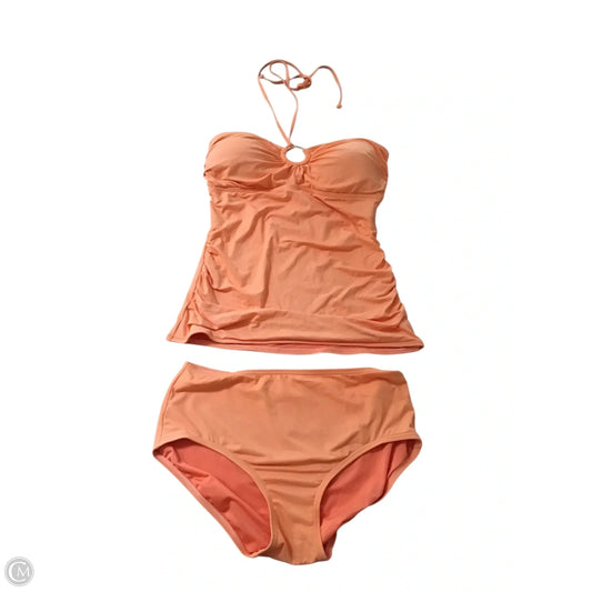 Swimsuit 2pc By Michael By Michael Kors In Orange, Size: M
