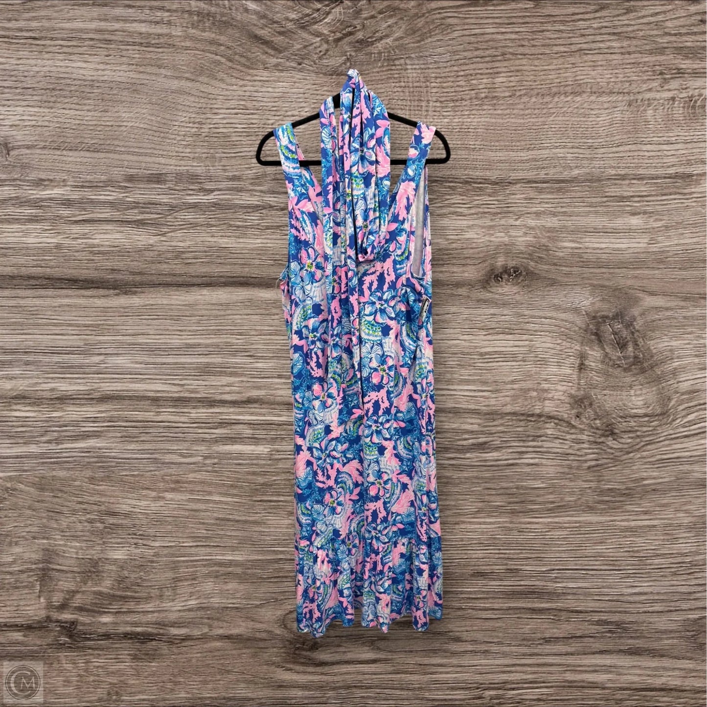 Dress Designer By Lilly Pulitzer In Blue & Pink, Size: Xxl