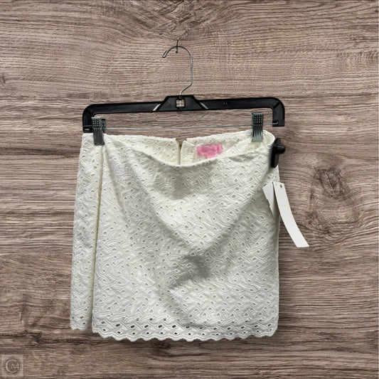 Skirt Designer By Lilly Pulitzer In White, Size: 2