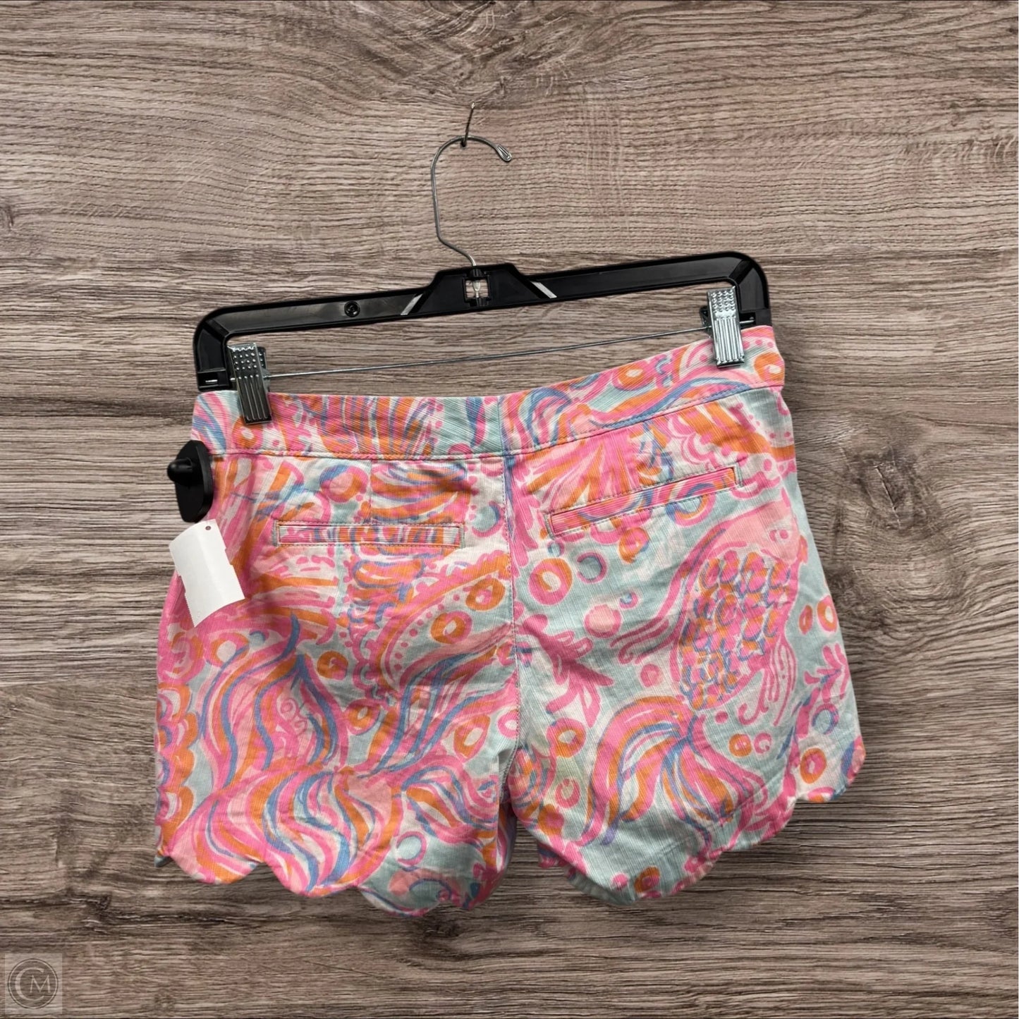 Shorts Designer By Lilly Pulitzer In Blue & Pink, Size: Xxs
