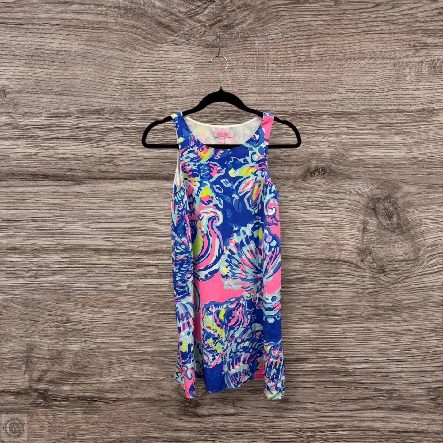 Dress Designer By Lilly Pulitzer In Blue & Pink, Size: Xxs