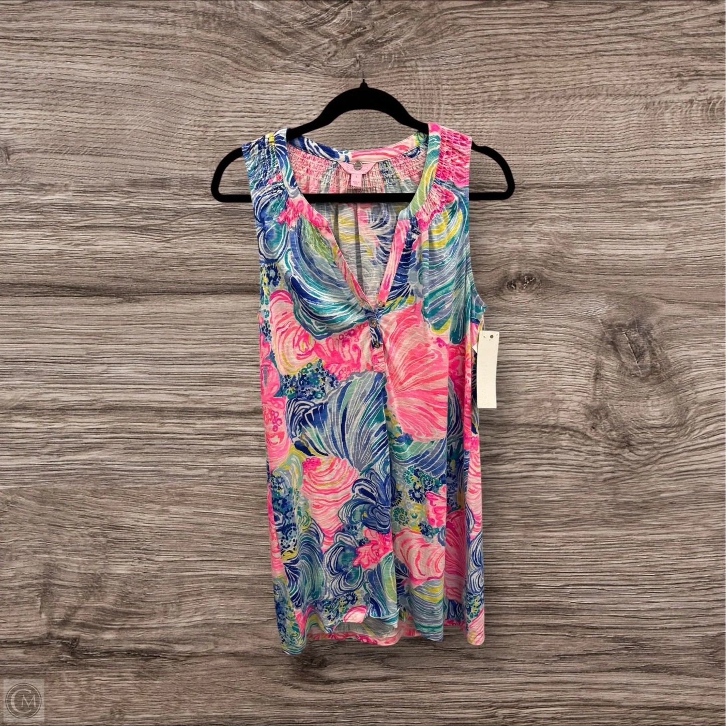 Dress Designer By Lilly Pulitzer In Blue & Pink, Size: S