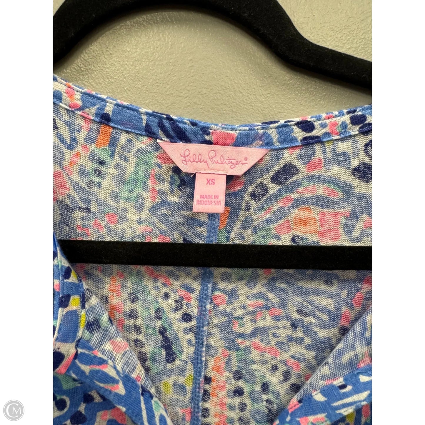 Dress Designer By Lilly Pulitzer In Blue & Pink, Size: Xs