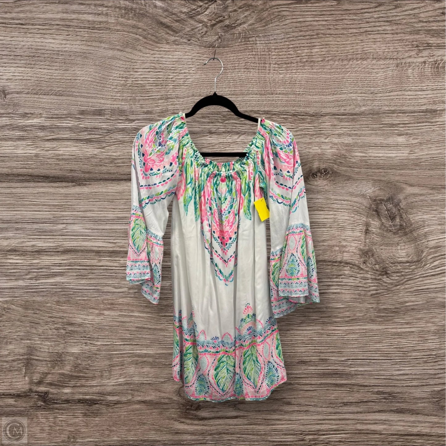 Dress Designer By Lilly Pulitzer In Pink & White, Size: Xs