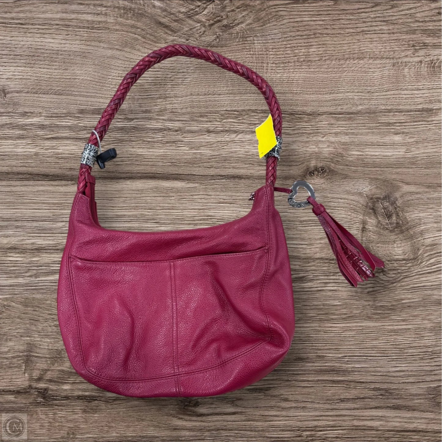 Handbag Leather By Brighton, Size: Medium