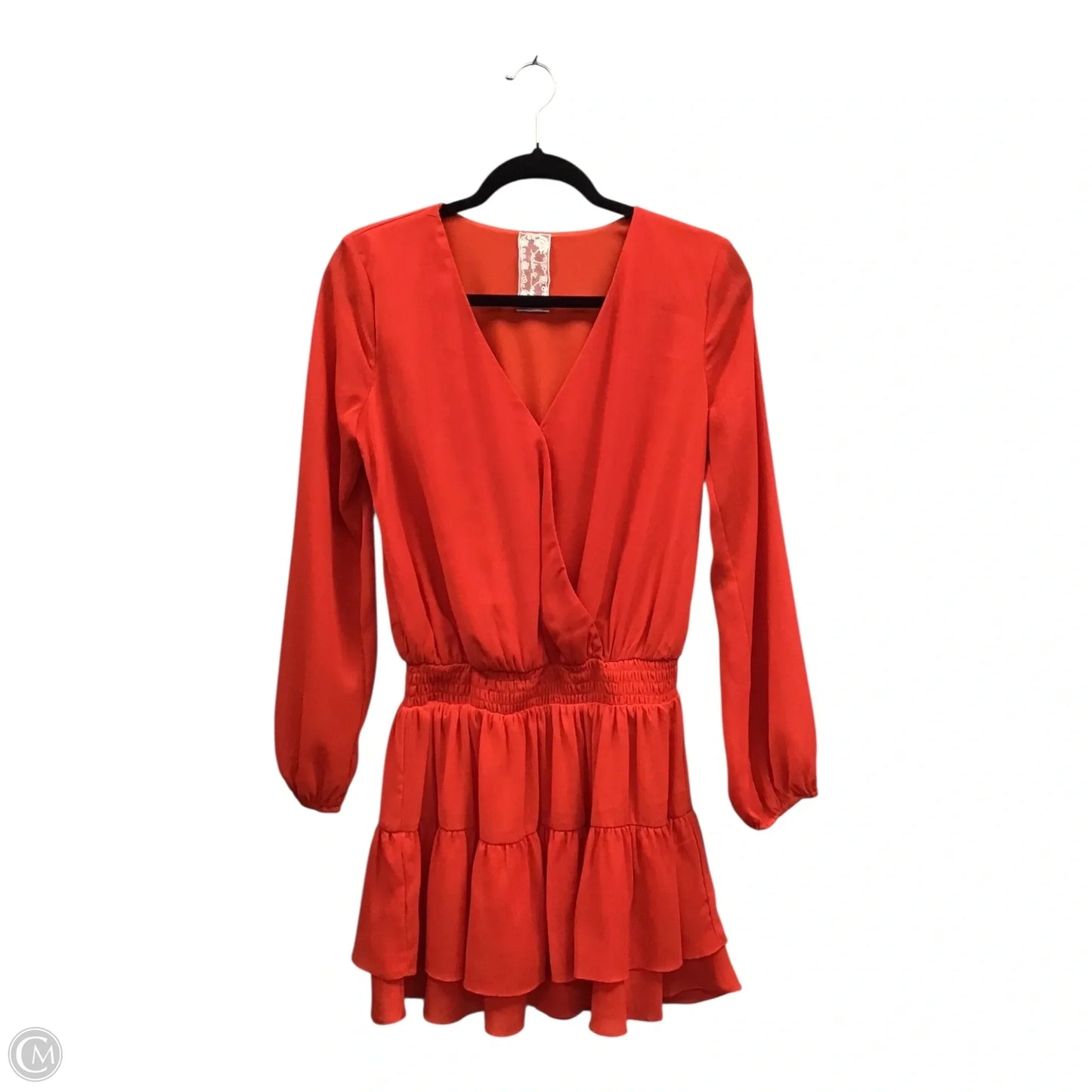 Dress Casual Short By Clothes Mentor In Orange, Size: Xs