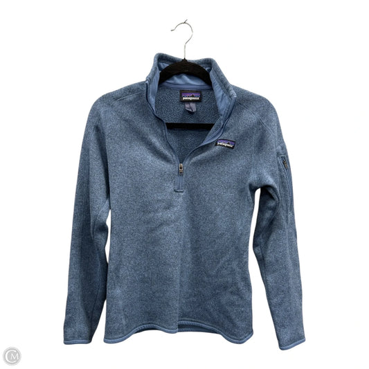 Athletic Jacket By Patagonia In Blue, Size: Xs