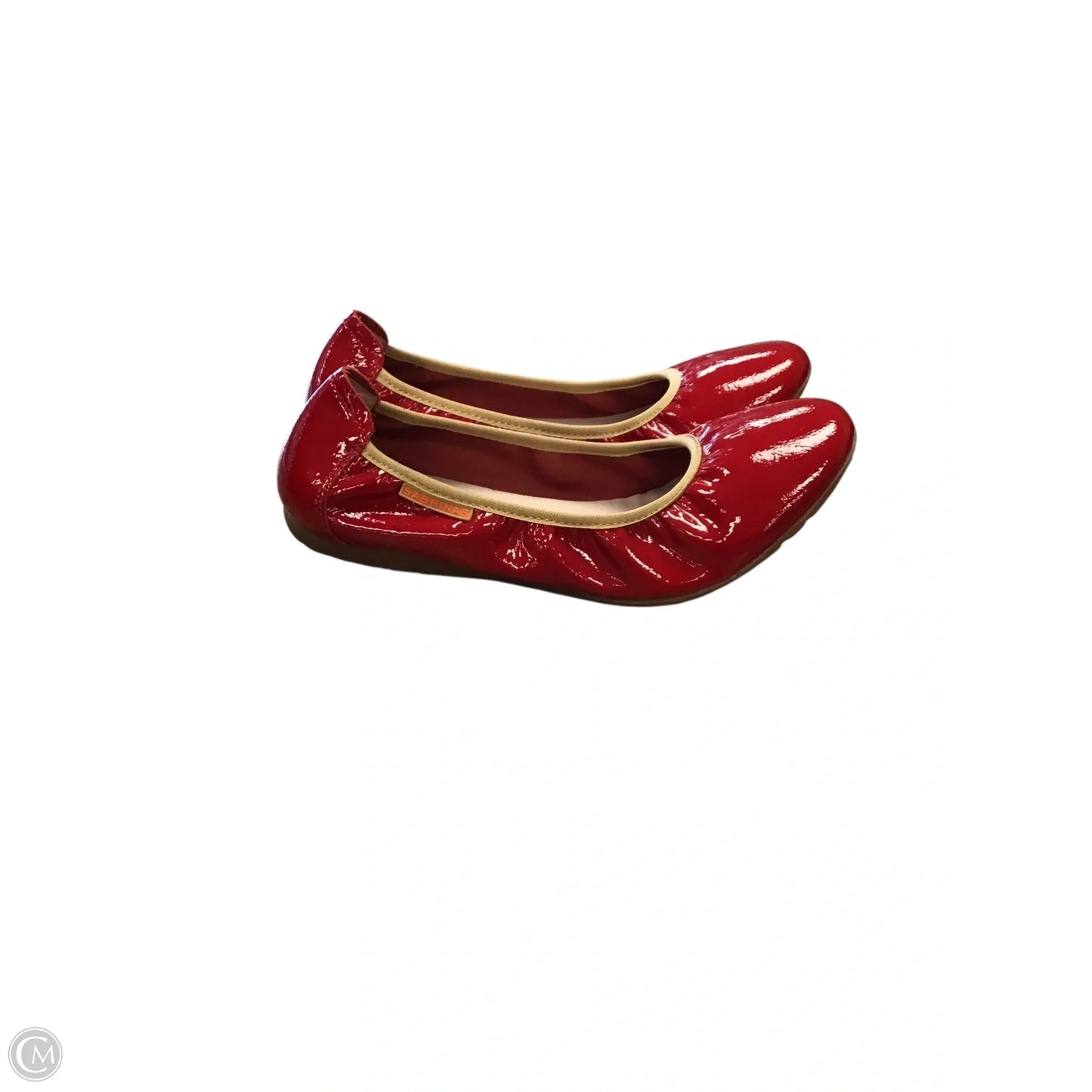 Shoes Flats By Cma In Red, Size: 6.5