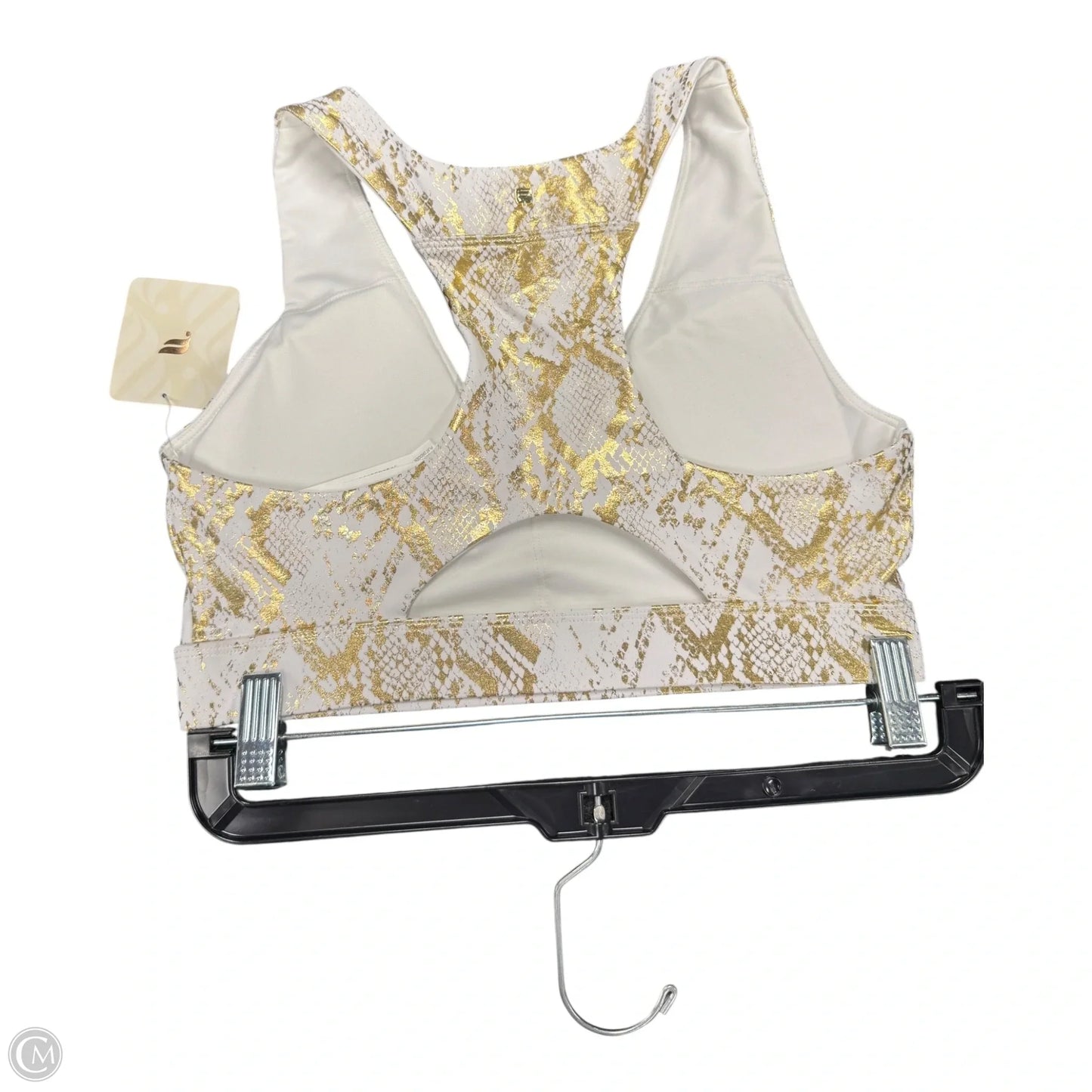 Athletic Bra By Fabletics In Snakeskin Print, Size: S
