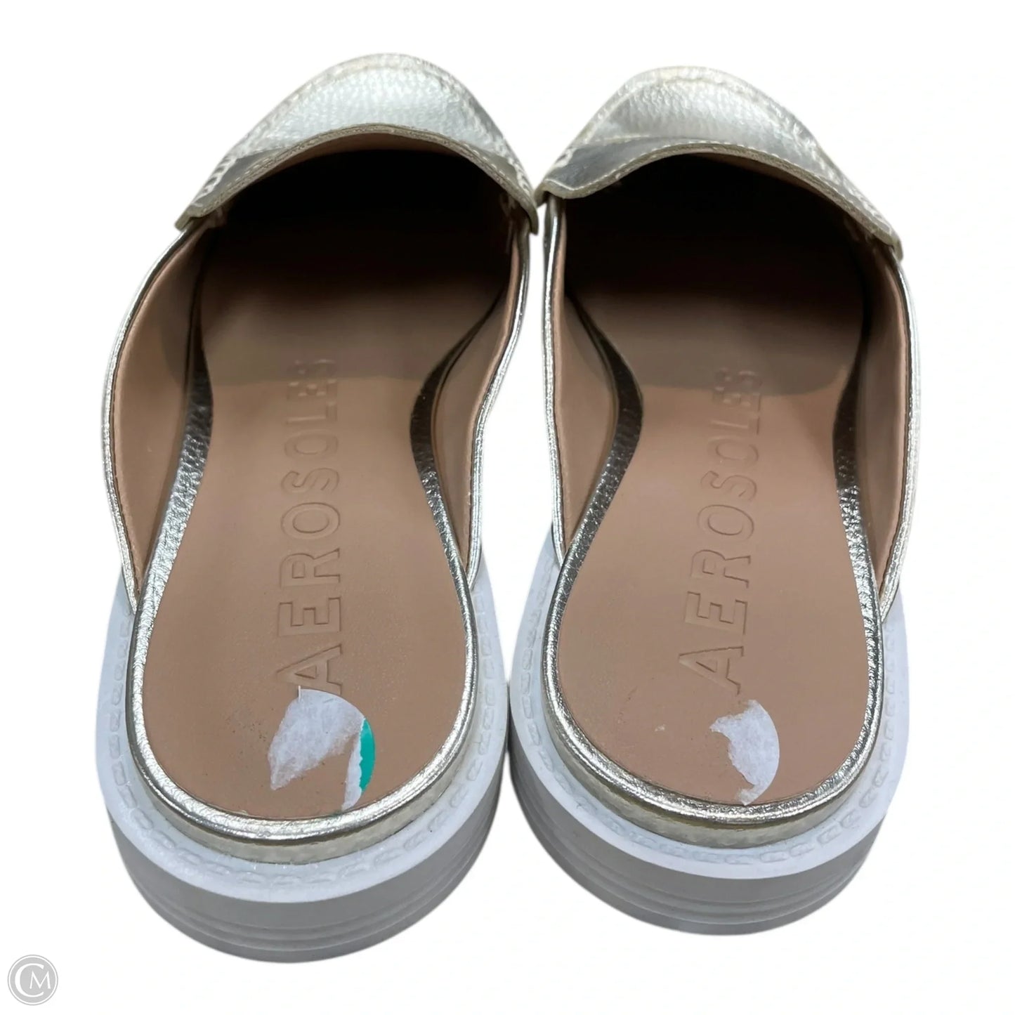 Shoes Flats By Aerosoles In Gold, Size: 8