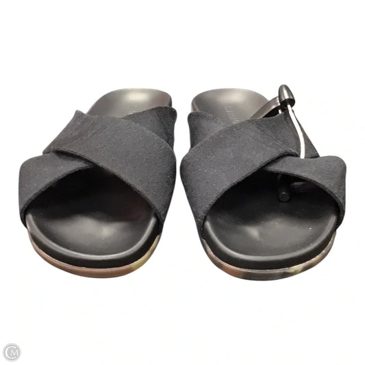 Sandals Flats By Rothys In Black, Size: 9.5