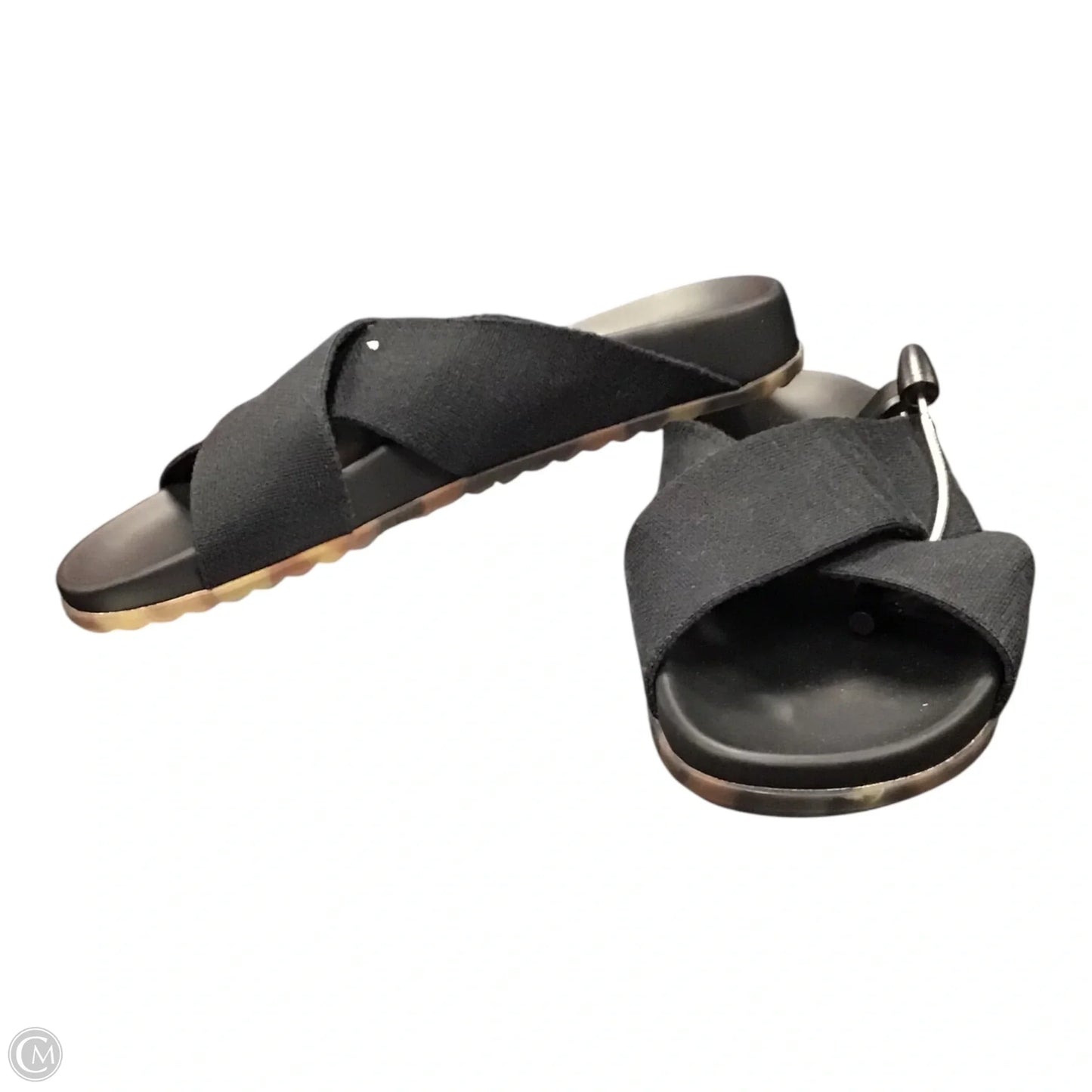 Sandals Flats By Rothys In Black, Size: 9.5