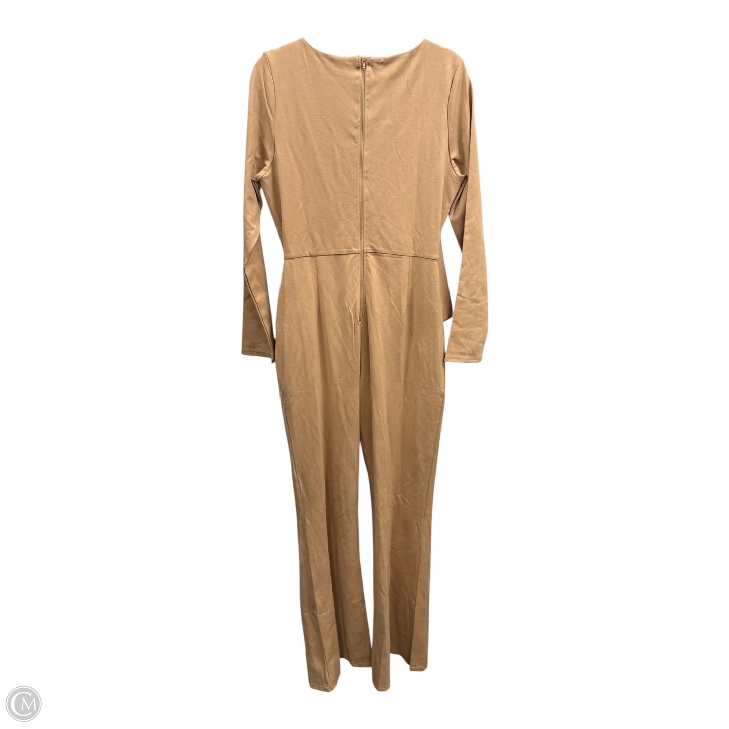 Jumpsuit By Fashion Nova In Tan, Size: Xl
