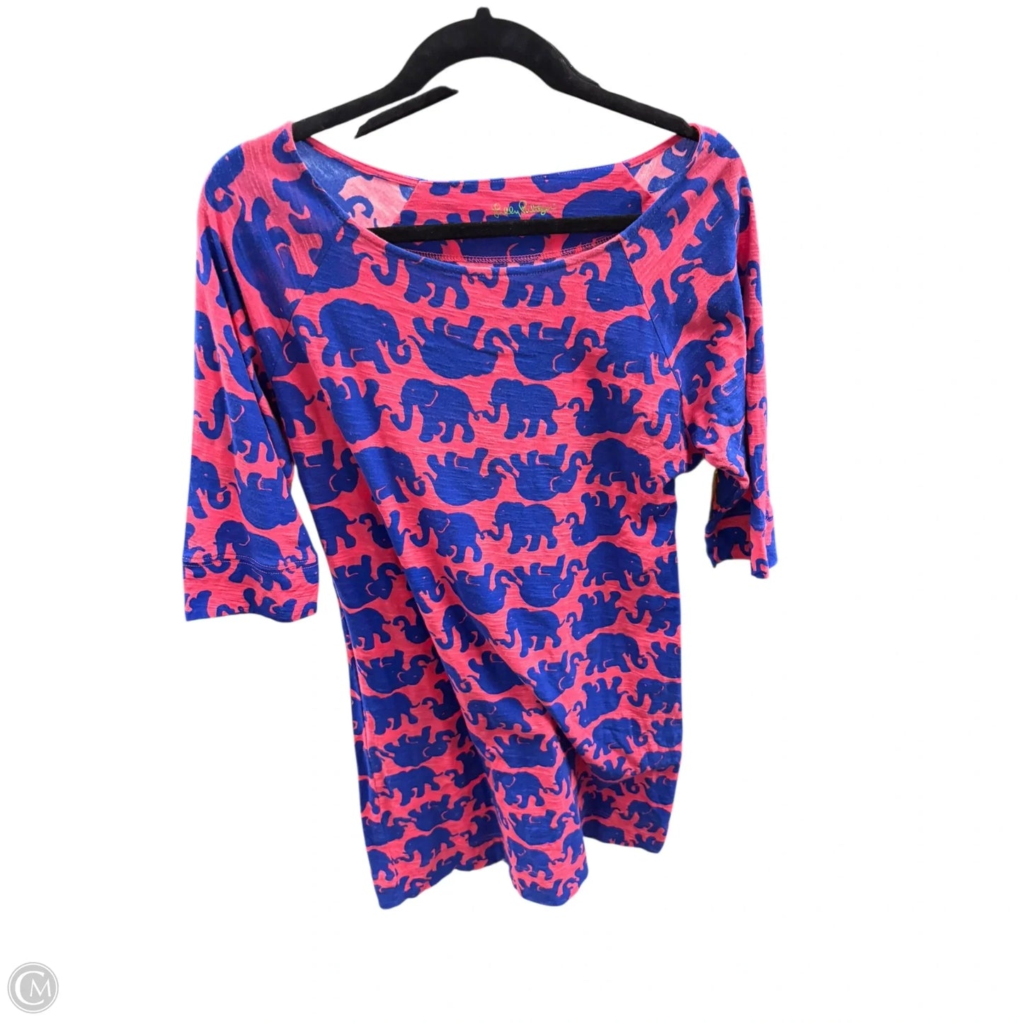 Dress Designer By Lilly Pulitzer In Blue & Pink, Size: M