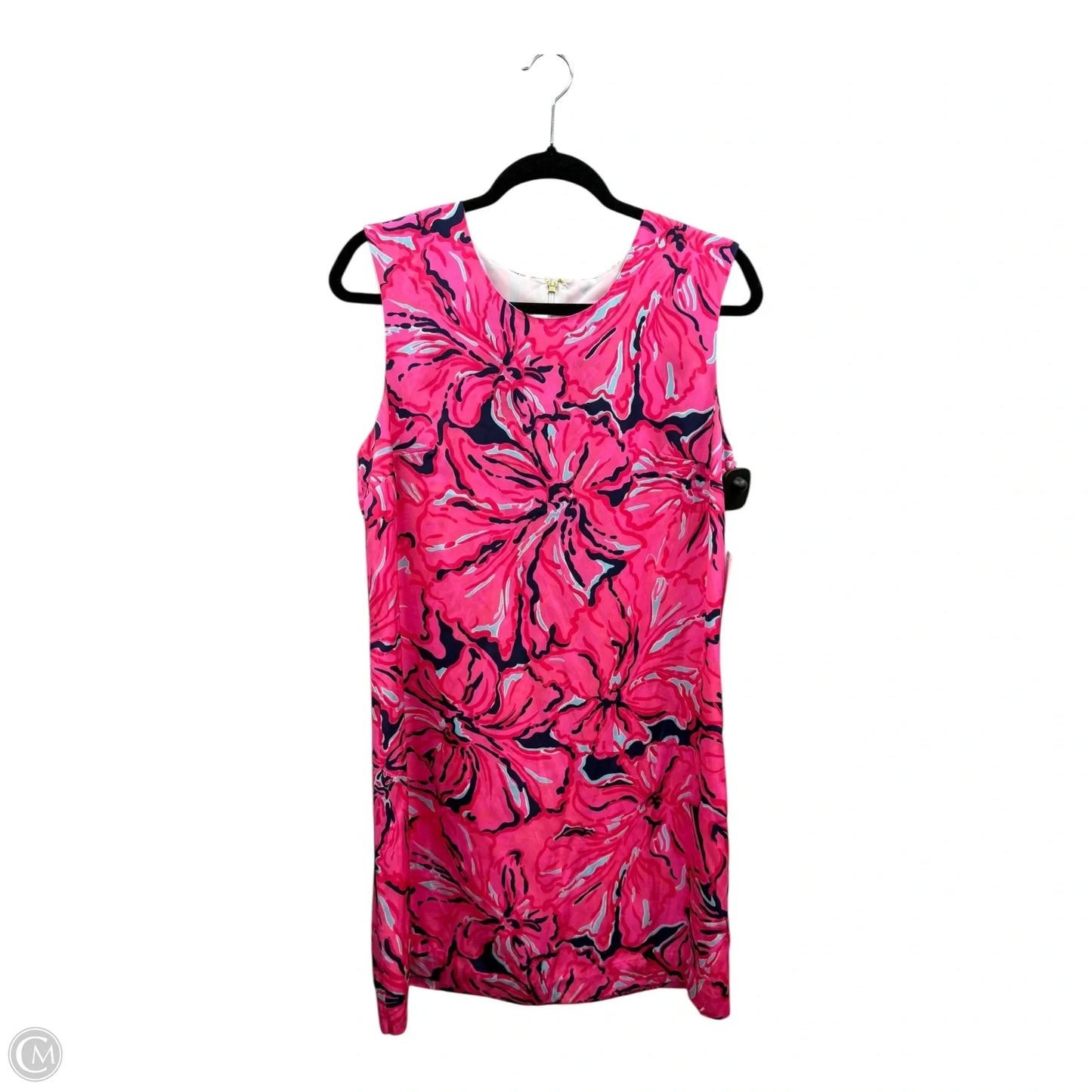 Dress Designer By Lilly Pulitzer In Blue & Pink, Size: M