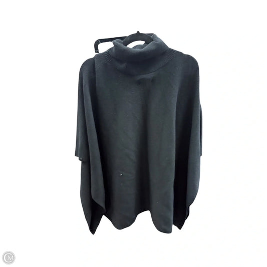 Poncho By Mer Sea In Black, Size: Osfm