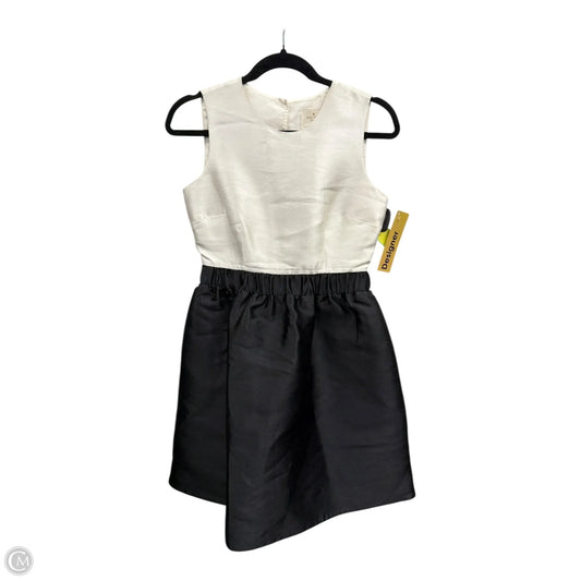 Dress Designer By Kate Spade In Black & White, Size: 2
