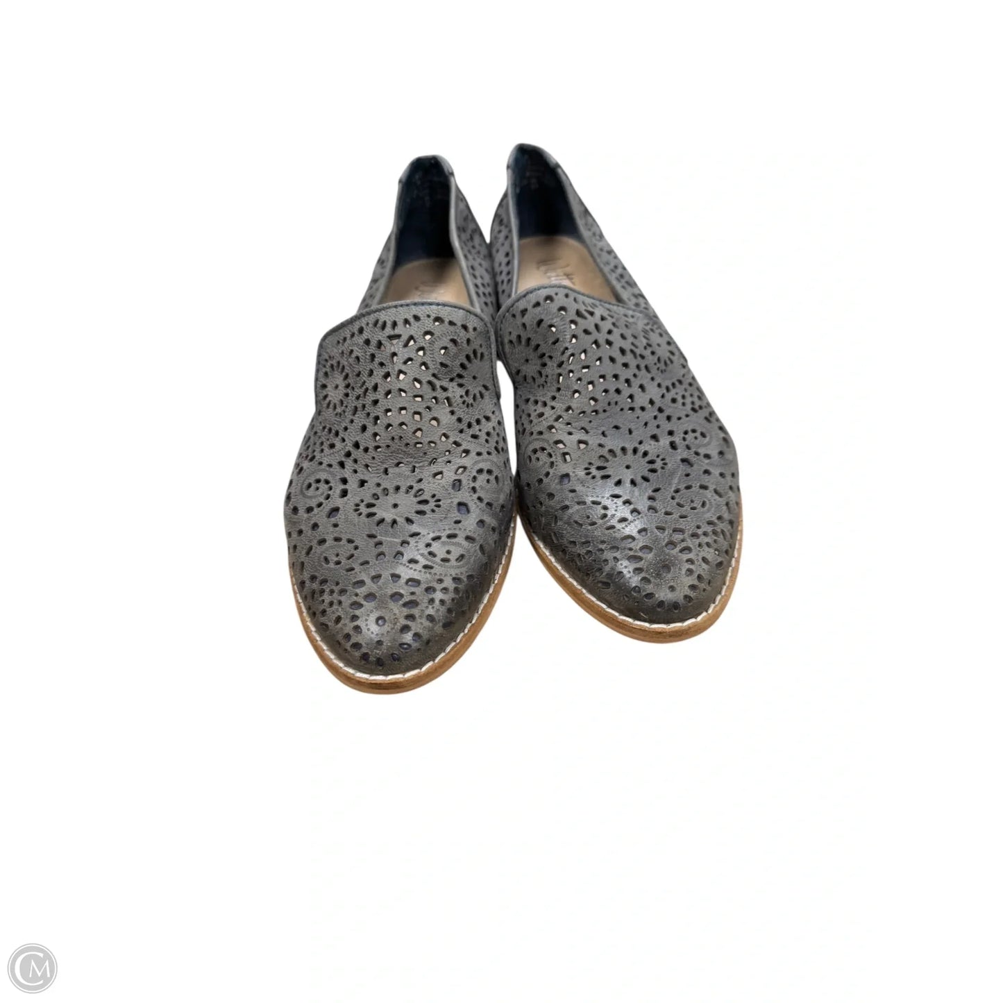 Shoes Flats By Cma In Grey, Size: 6.5