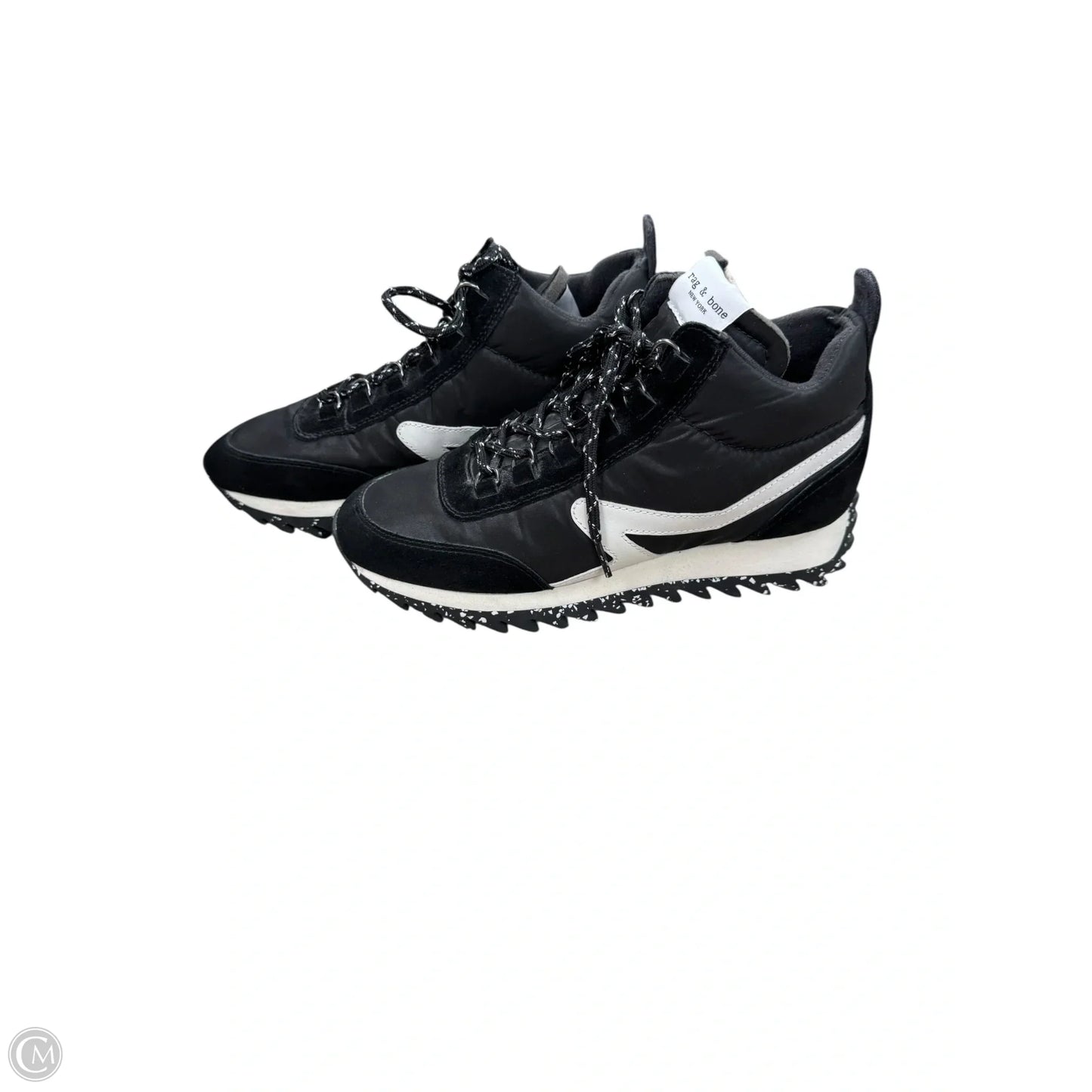 Shoes Sneakers Platform By Rag And Bone In Black & White, Size: 7.5
