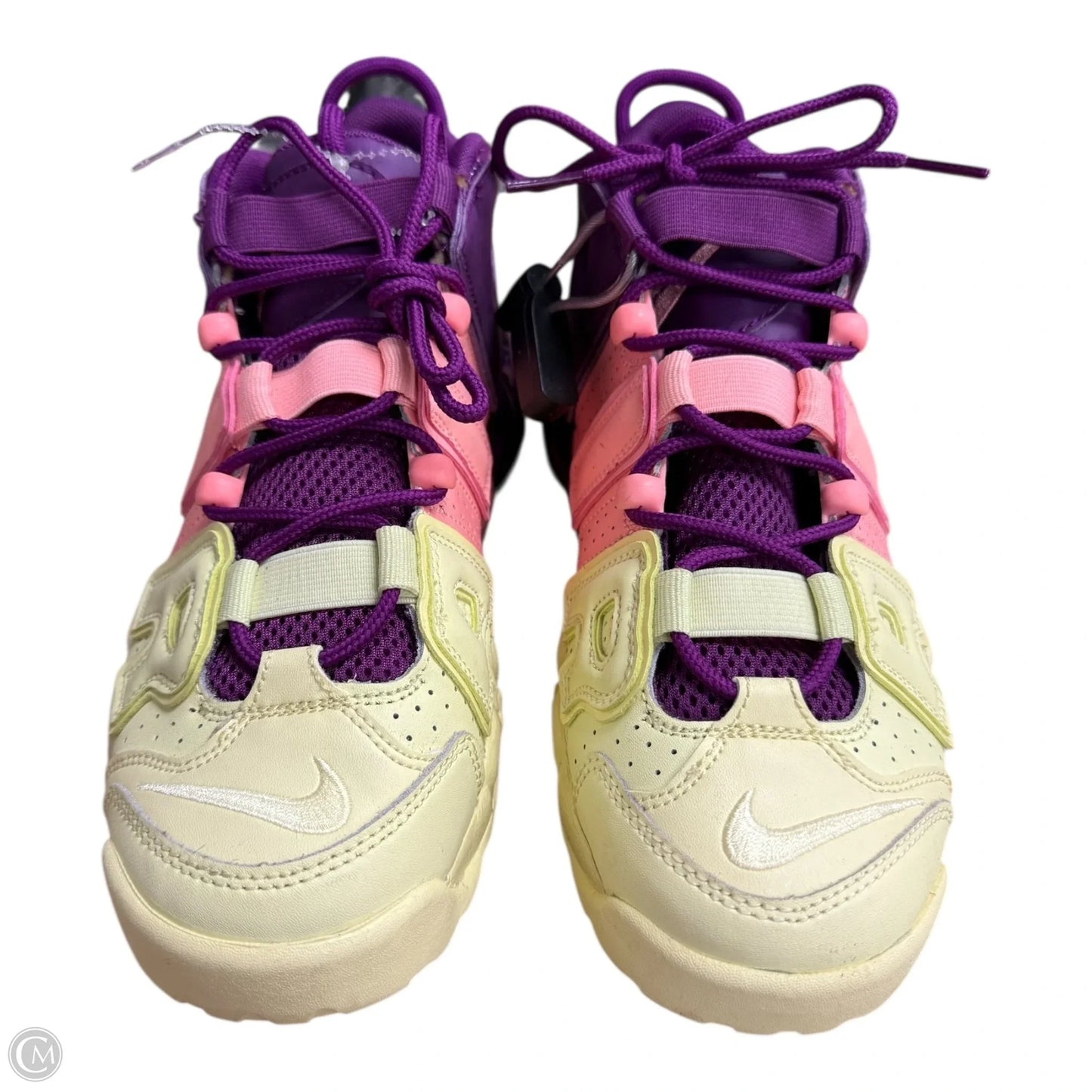 Shoes Athletic By Nike In Purple & Yellow, Size: 8