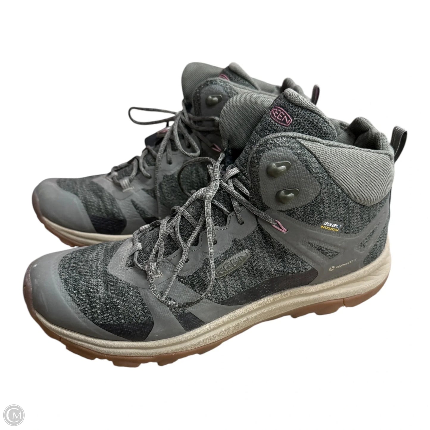 Boots Hiking By Keen In Green, Size: 10.5