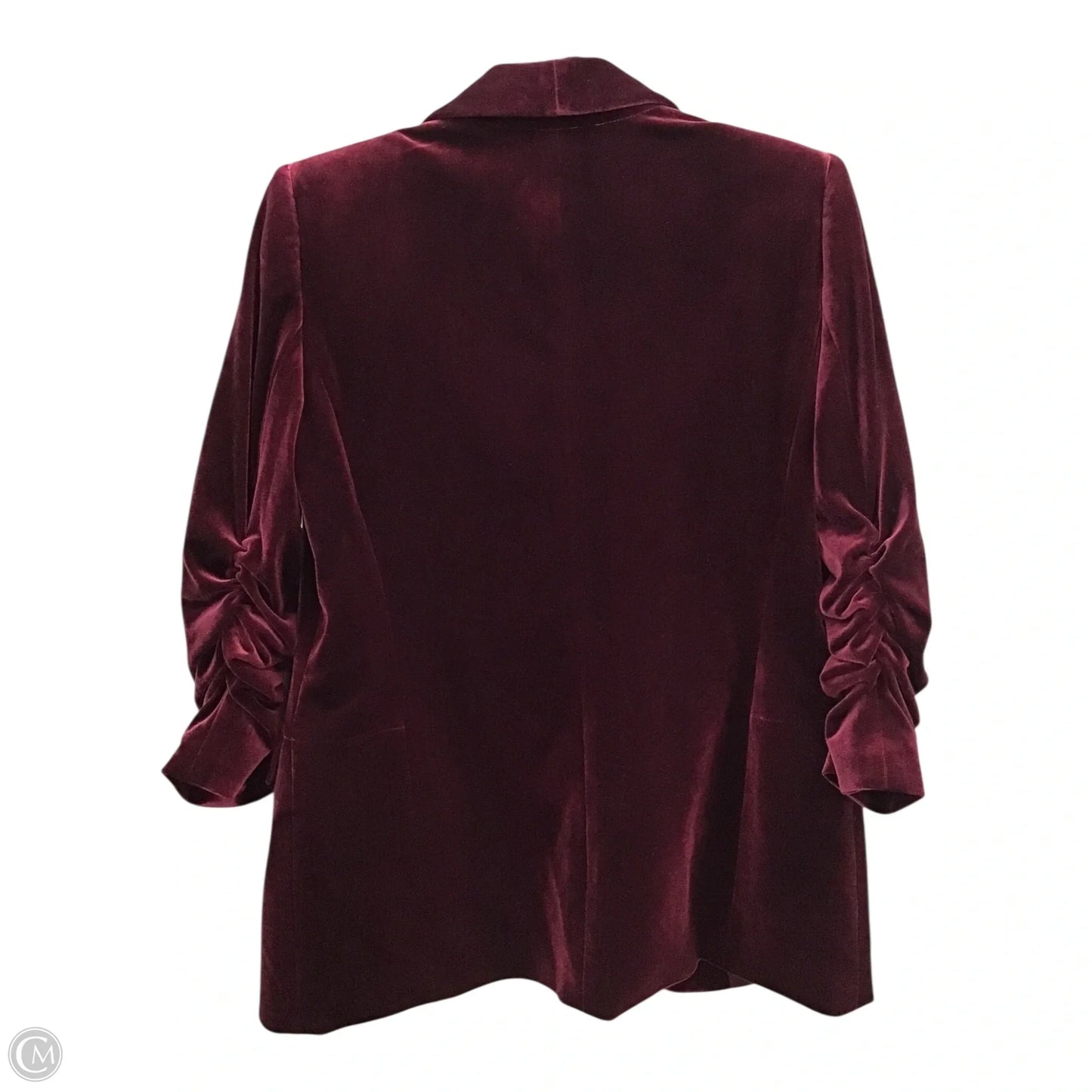 Blazer By Tahari By Arthur Levine In Maroon, Size: 8