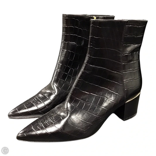 Boots Ankle Heels By Cmc In Black, Size: 8.5