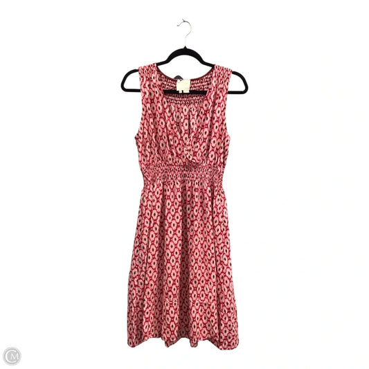 Dress Designer By Kate Spade In Pink & Red, Size: Xl
