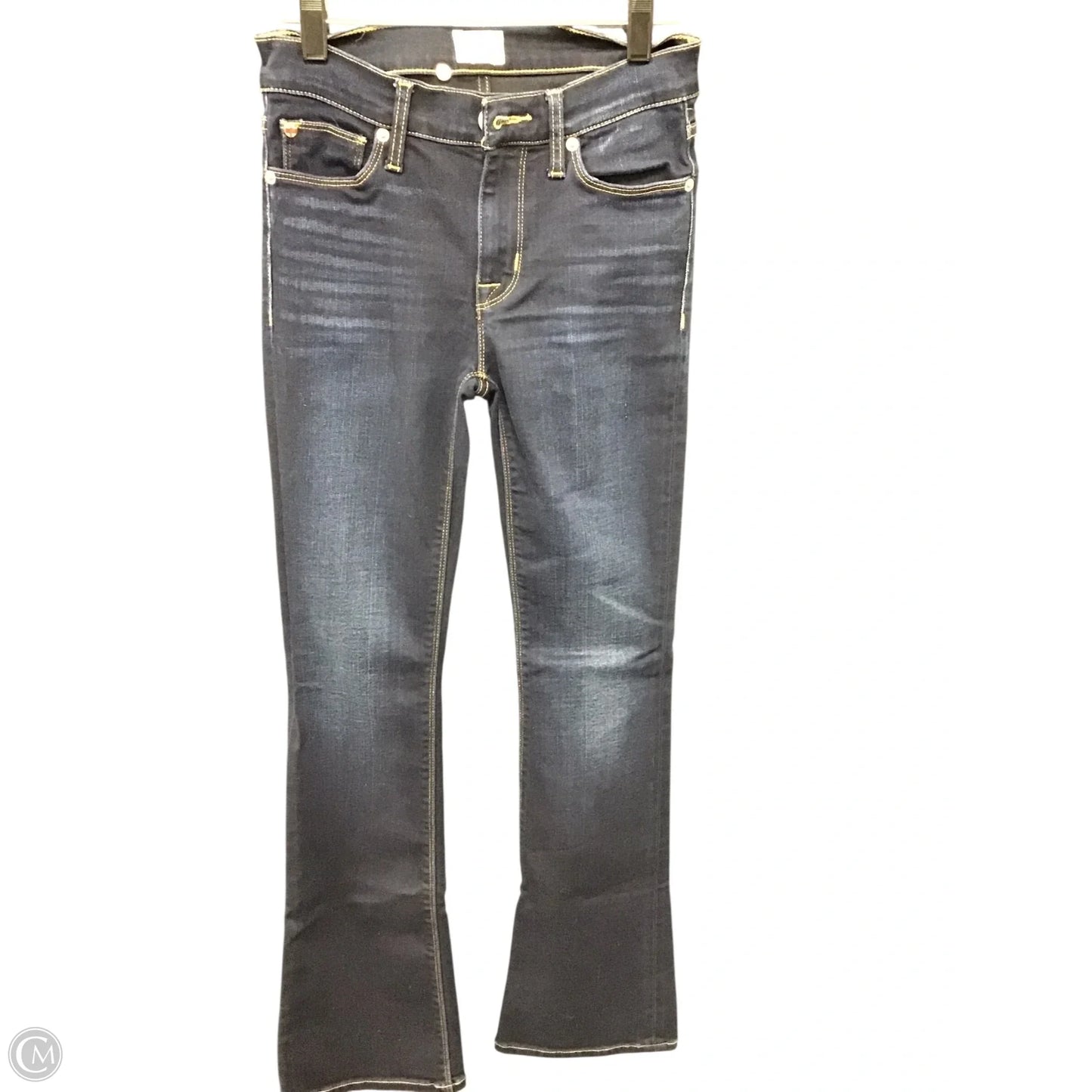 Jeans Boot Cut By Hudson In Blue Denim, Size: 2
