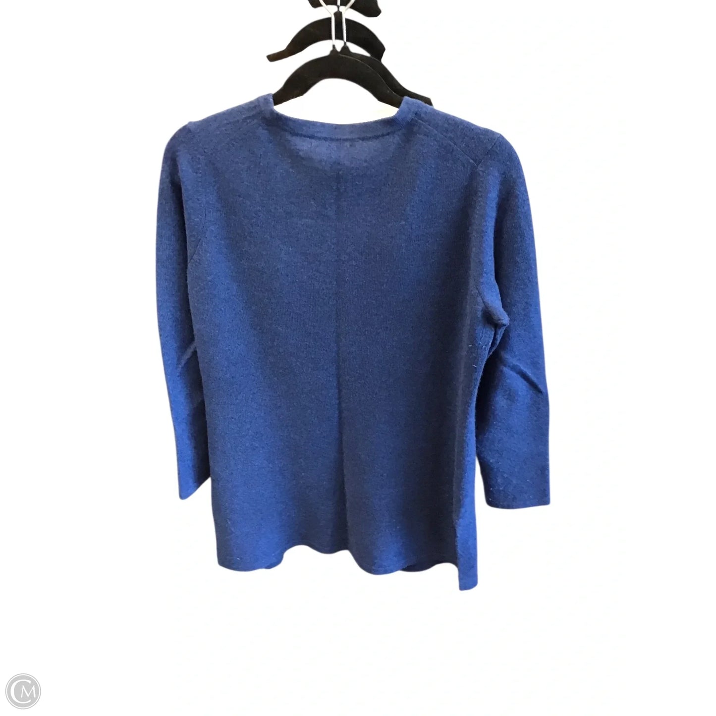 Sweater Cardigan Cashmere By Charter Club In Navy, Size: M